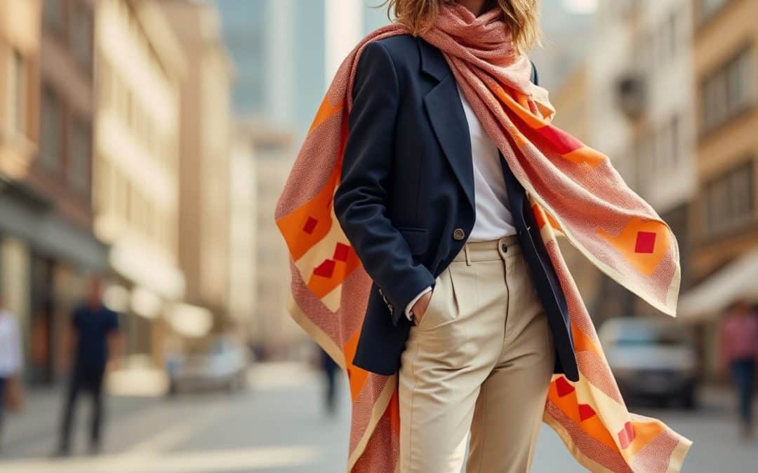 Comment porter une écharpe de manière originale ?