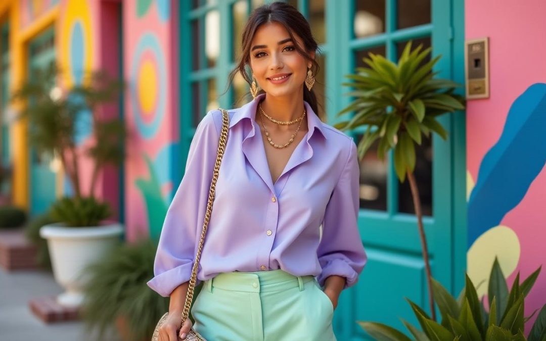 Les astuces pour porter des vêtements pastel sans paraître fade