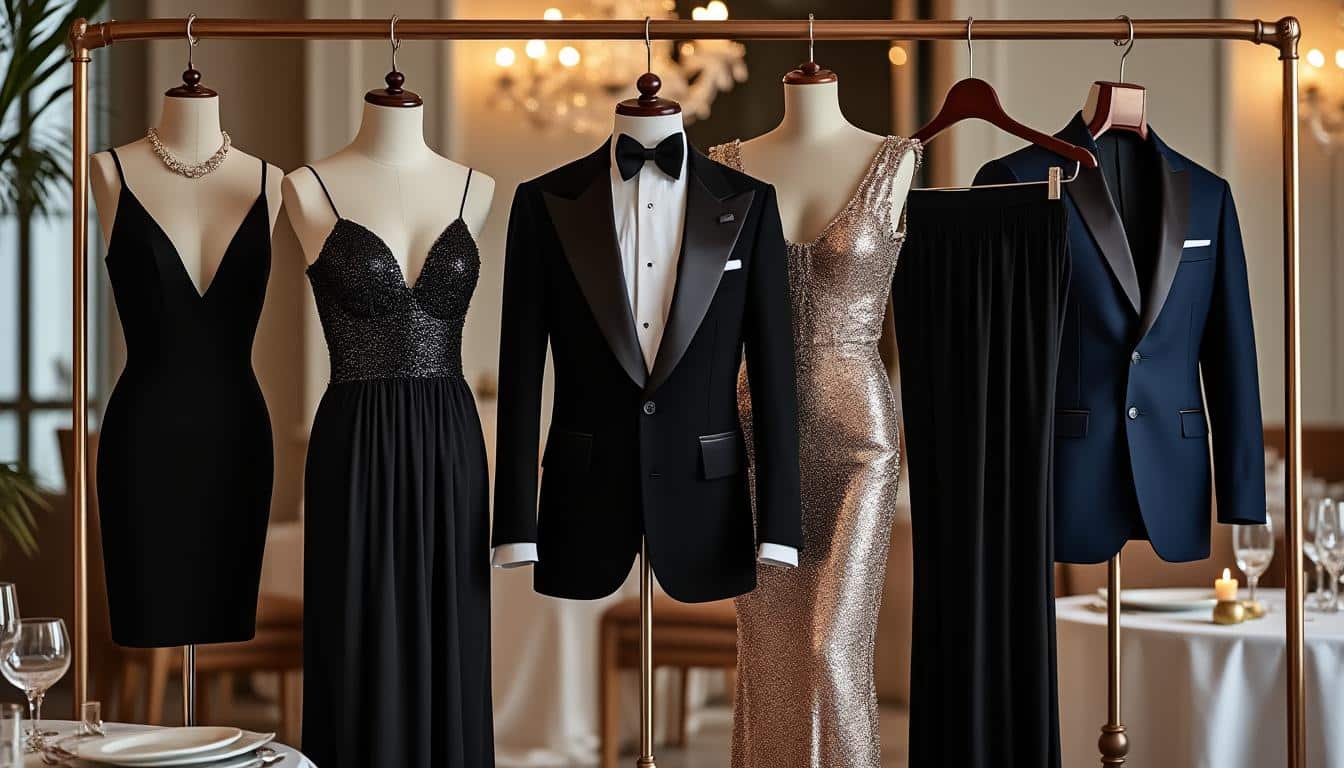 découvrez les tenues idéales pour briller lors de vos cocktails en soirée. que vous optiez pour une élégante robe, un costume chic ou des accessoires raffinés, nous vous donnons des conseils pour faire sensation tout en restant confortable.