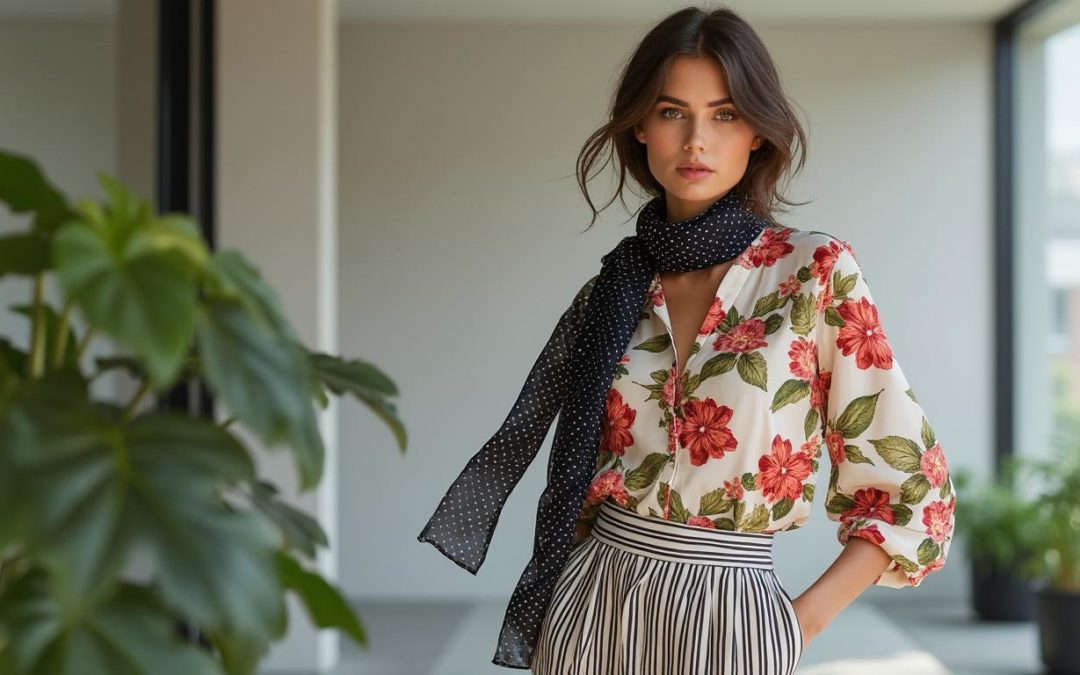Comment associer des vêtements imprimés sans déséquilibrer votre look ?
