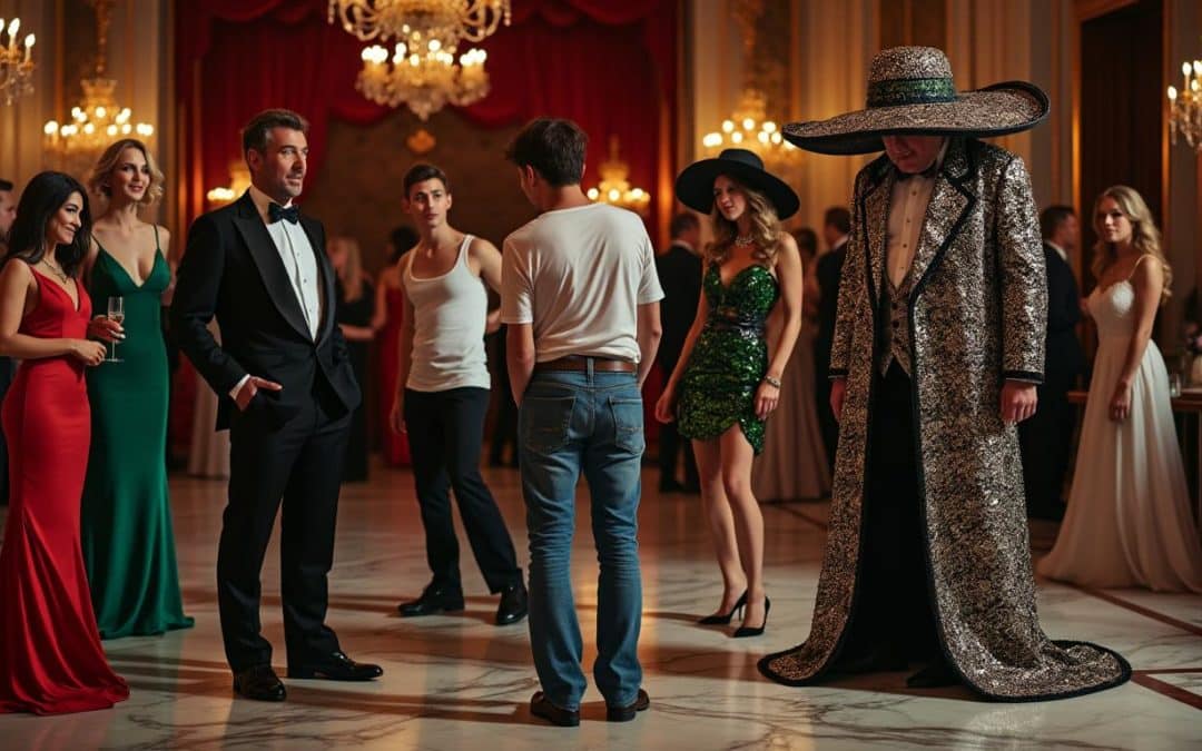 Les erreurs fréquentes dans le choix des vêtements de soirée