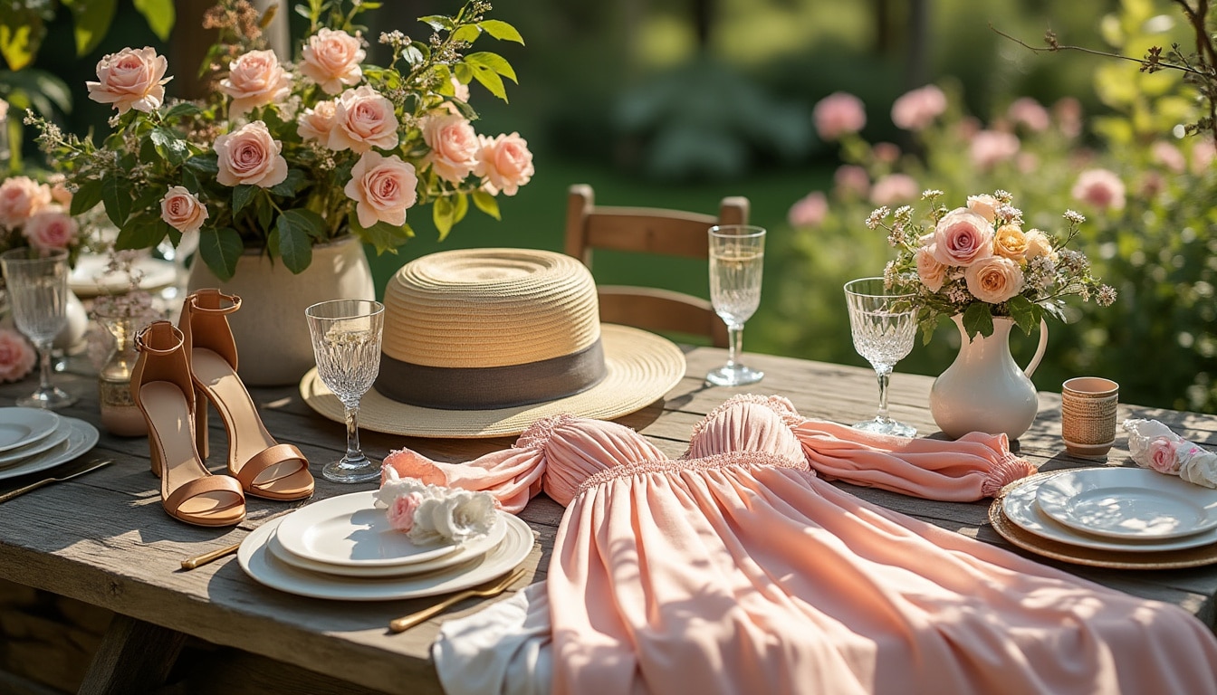 découvrez nos conseils pour composer une tenue parfaite pour une garden party : astuces de style, choix des couleurs, accessoires et inspirations pour un look élégant et adapté à l’événement en plein air.