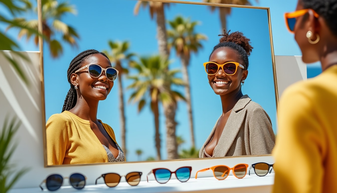 découvrez nos conseils pour choisir des lunettes de soleil parfaitement adaptées à la forme de votre visage. styles, protection et tendances : trouvez la paire idéale qui allie esthétique et confort.