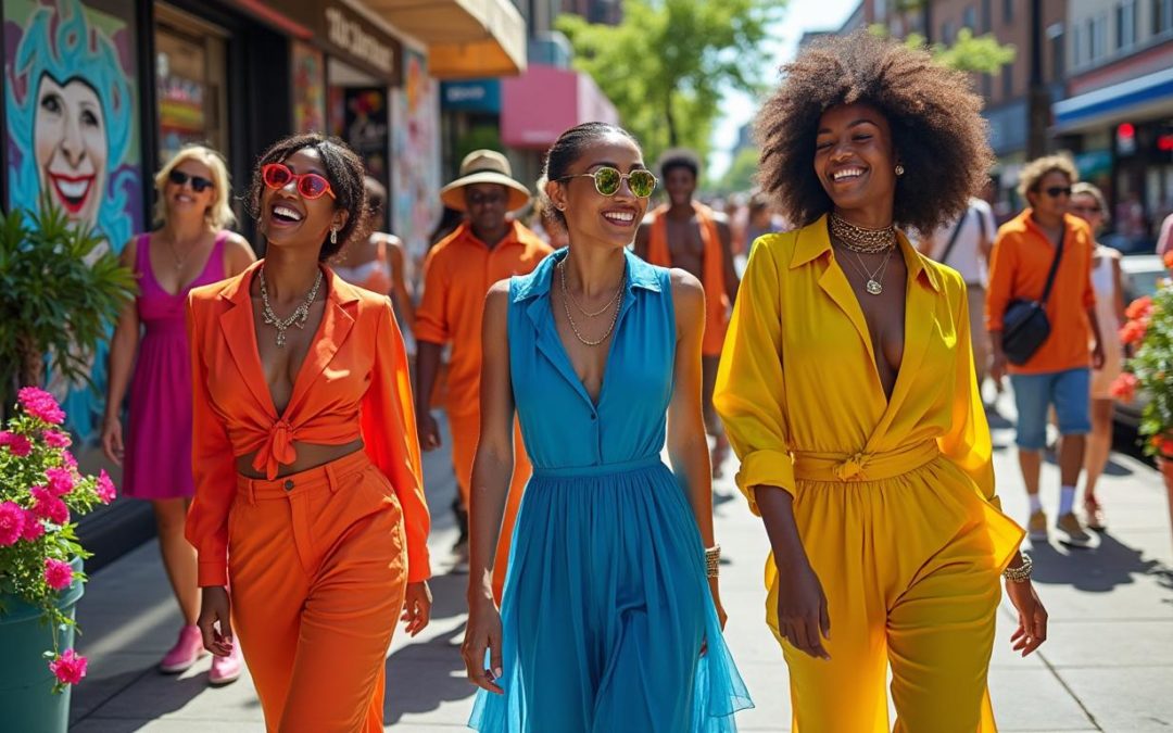 Comment oser porter des vêtements colorés ?