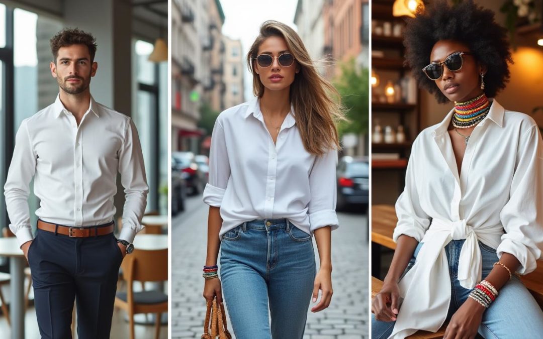 Les astuces pour bien porter une chemise blanche
