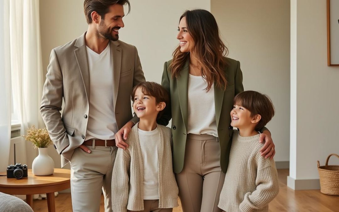 Relooking familial : comment coordonner les styles pour une séance photo ?