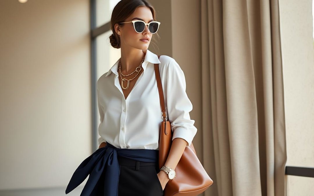 Les accessoires qui transforment une tenue simple en look sophistiqué